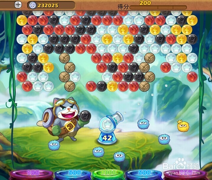 开心泡泡猫攻略第十八关