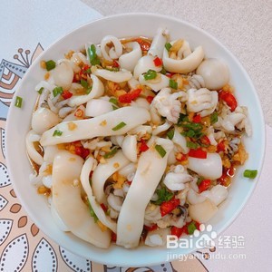 白灼墨鱼仔的做法