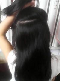 女孩简单可爱心形的辫子