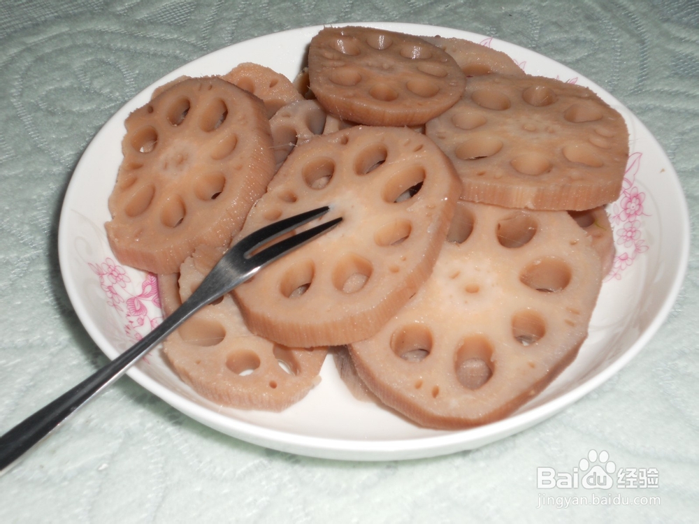 清香醇美的莲藕的做法