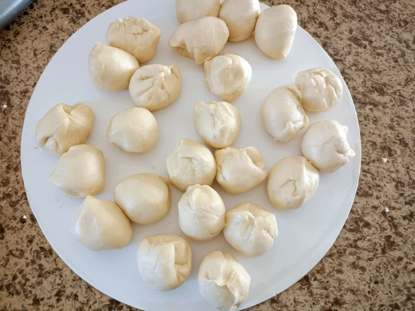 肉松芝士火腿小面包