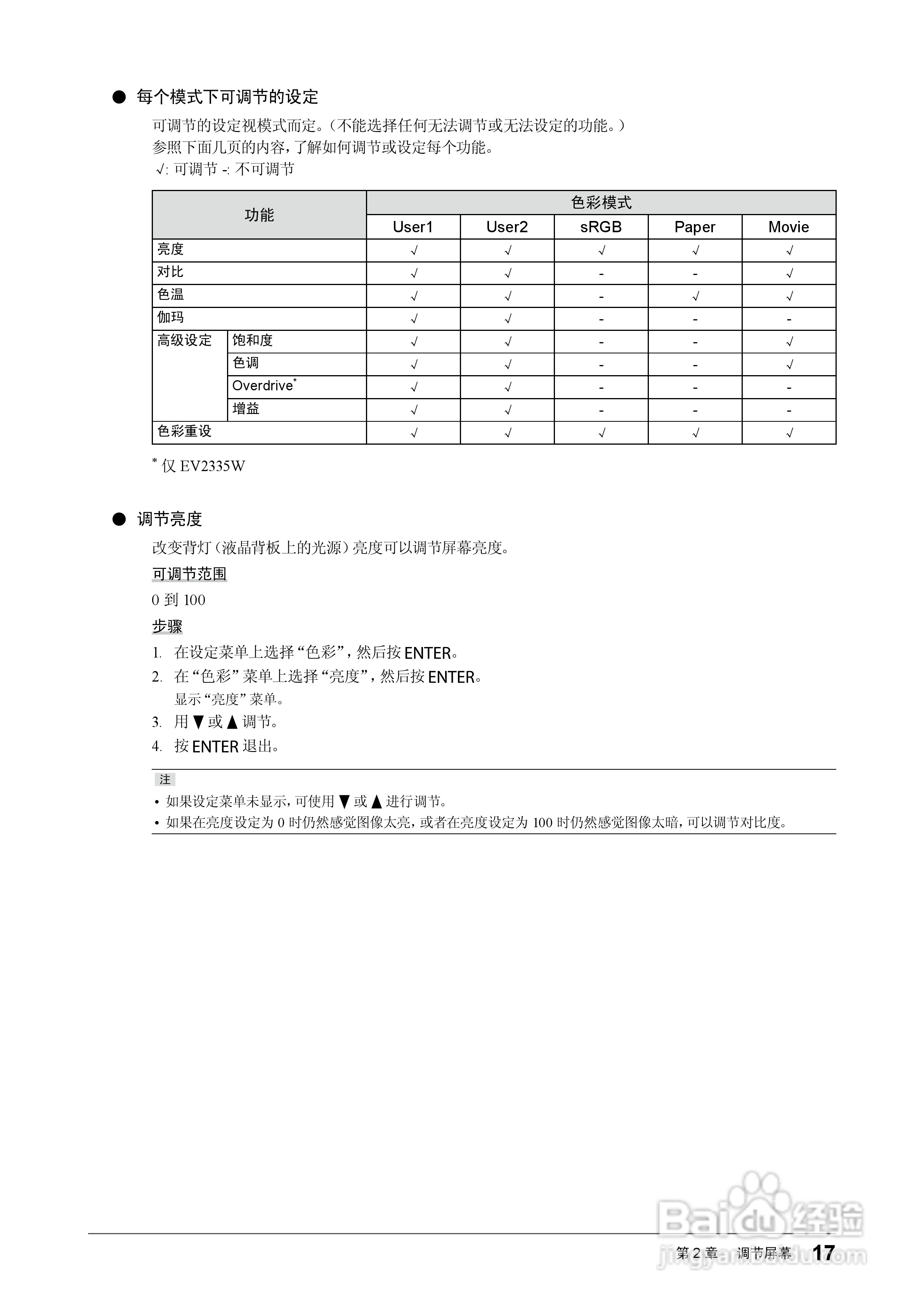 flexscan ev2315w彩色液晶显示器用户手册:[2]