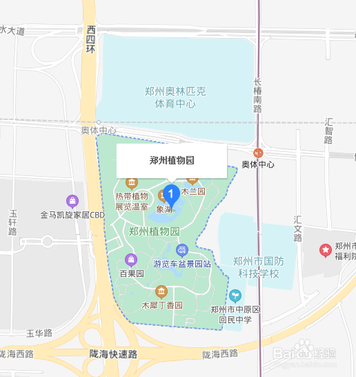 郑州树木园导游图图片