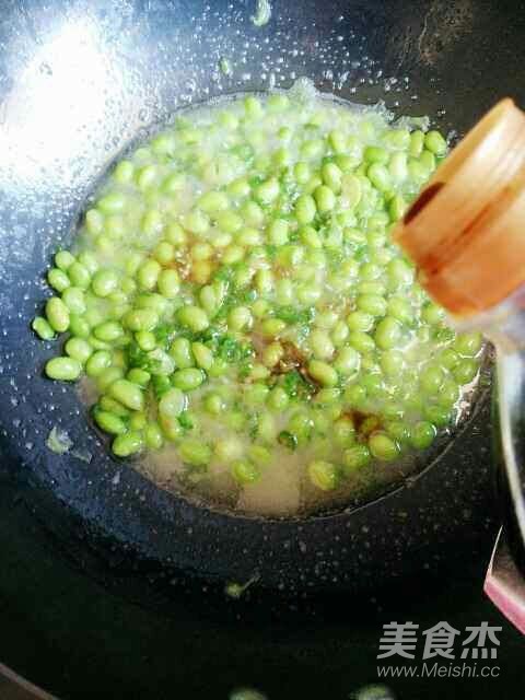 青椒毛豆的做法