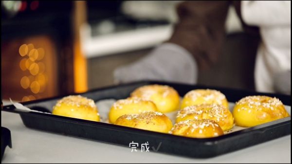 软软软真南瓜贝果(超详细视频教程)