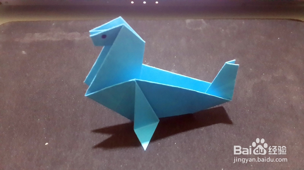 折纸制作：[41]海狗折纸