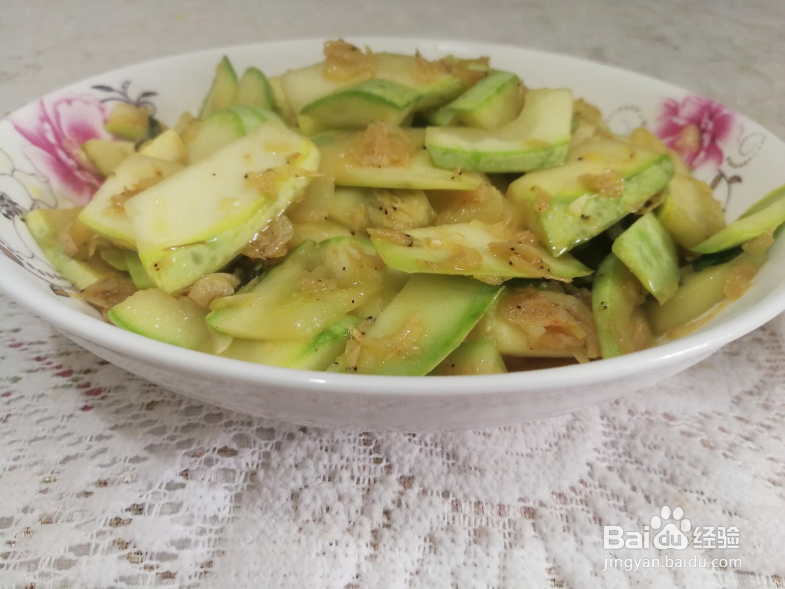 虾米炒西葫芦的做法