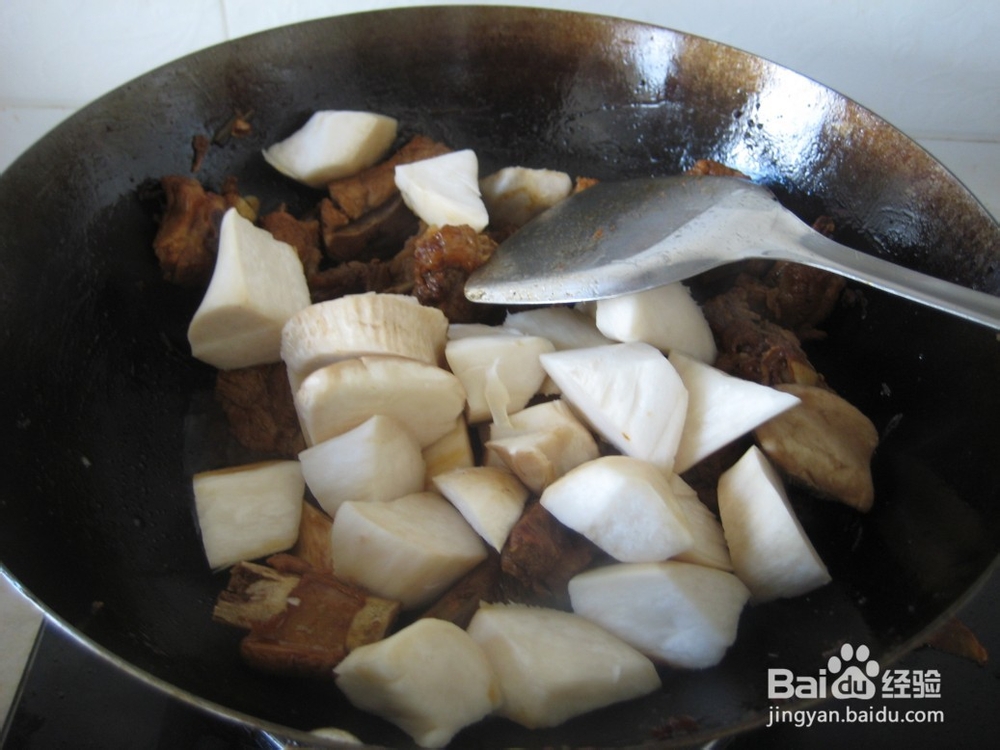 红烧排骨杏鲍菇