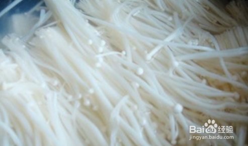 粉丝拌金针菇怎么做