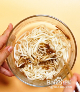 花生酱拌面如何制作