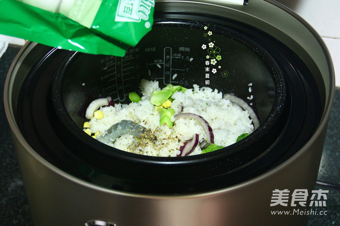 什蔬海虾芝士焗饭