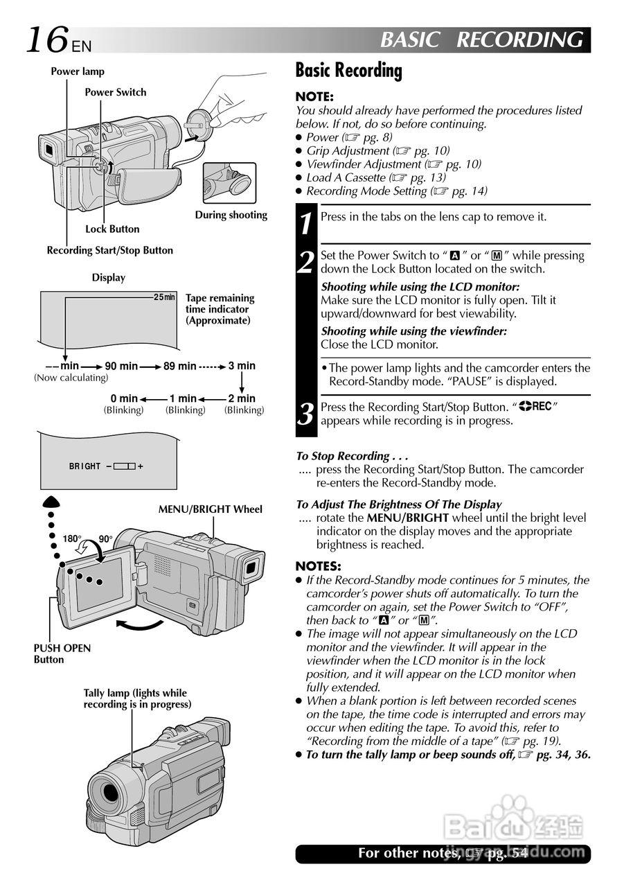 胜利JVC GR-DVL140数码摄像机使用说明书:[2]