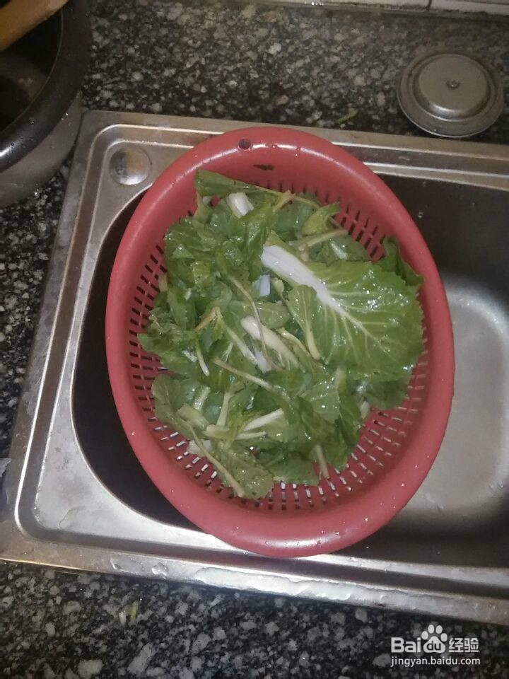 好吃的蔬菜鸡蛋面