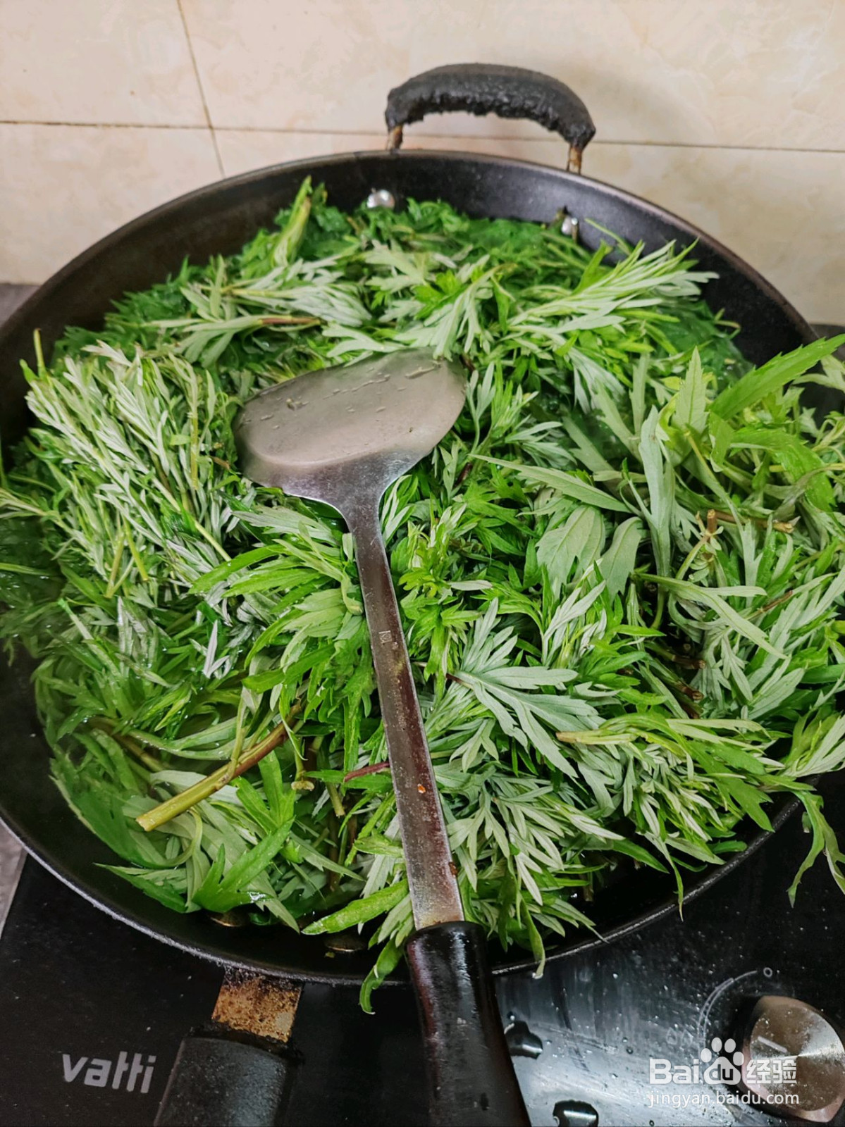 美味的野菜饼蓠蒿粑粑的做法