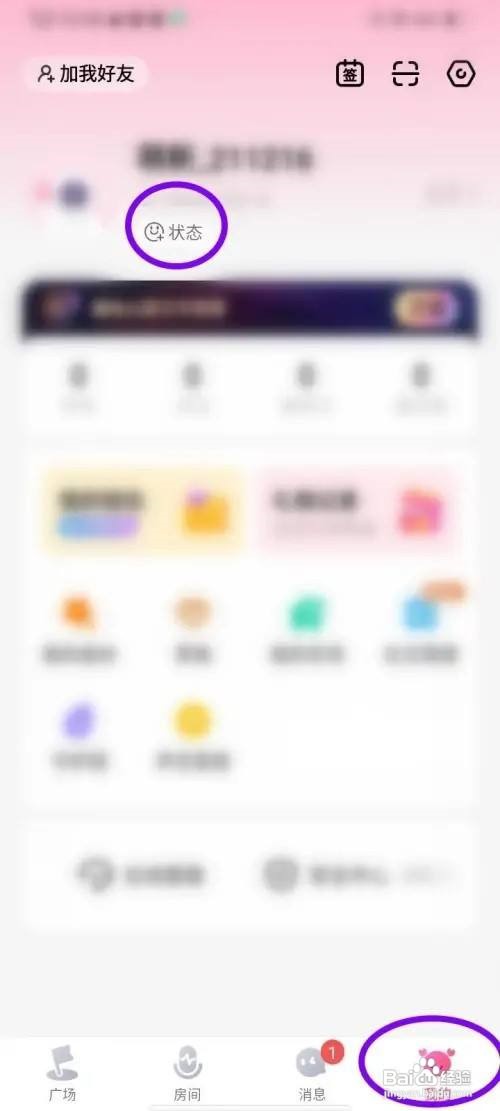 皮皮蟹APP怎么设置状态