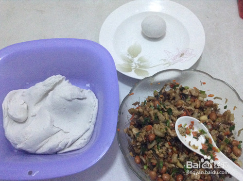 湖北省通山县小吃包坨制作步骤