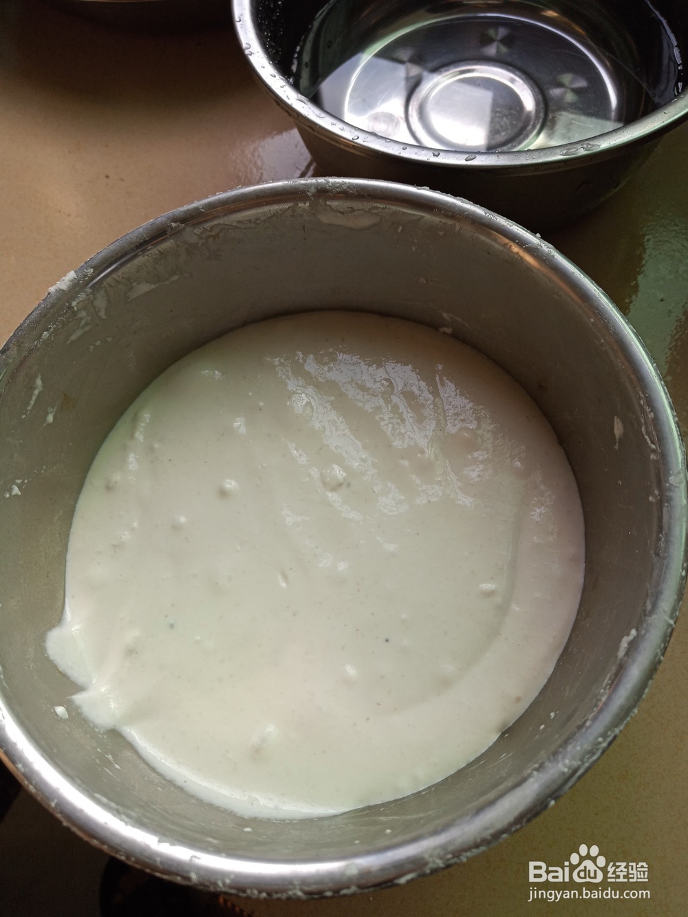 煎炸的糯米饼饼