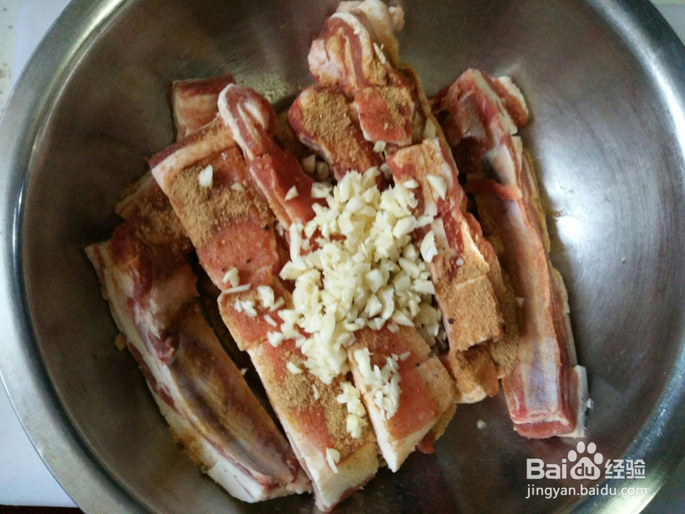怎么做蒜香羊排