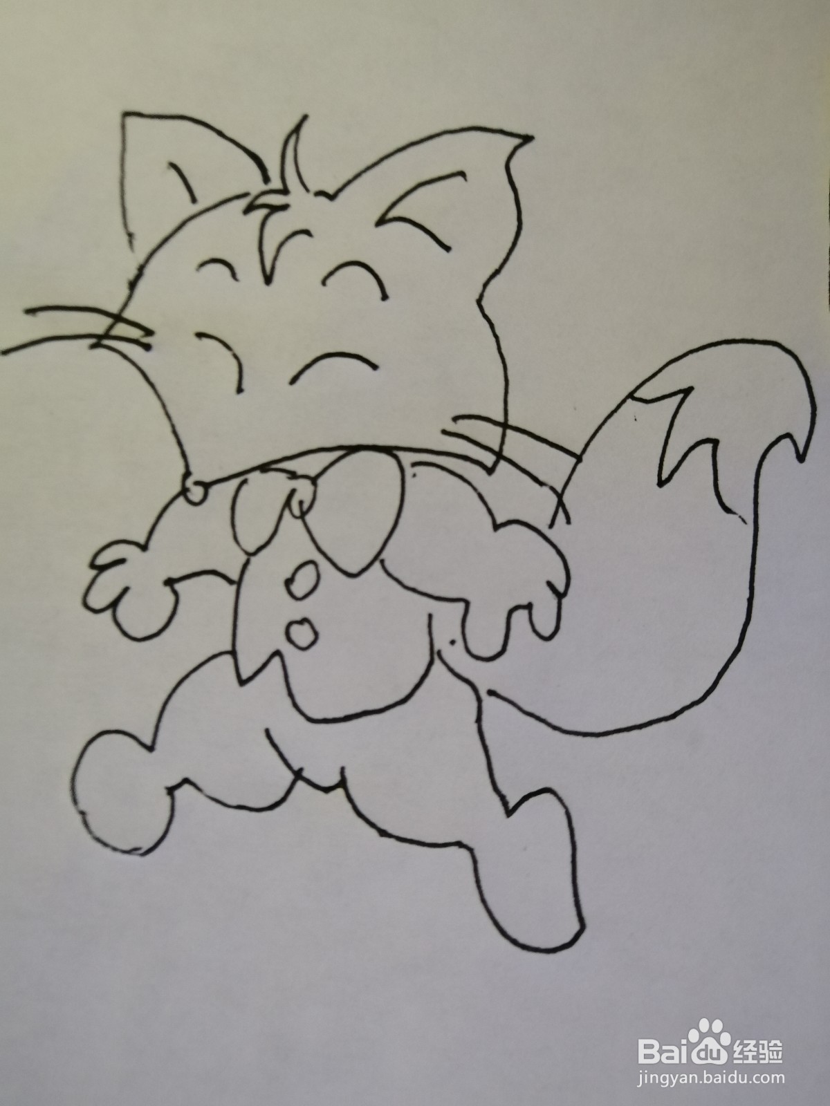 简笔画小狐狸怎么画