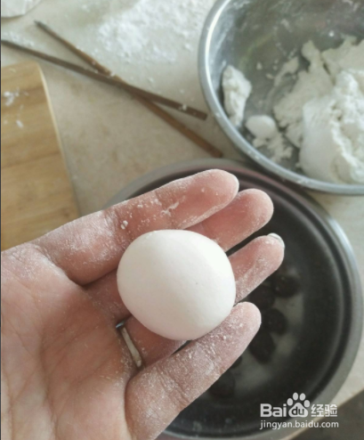 家常菜：黑芝麻汤圆