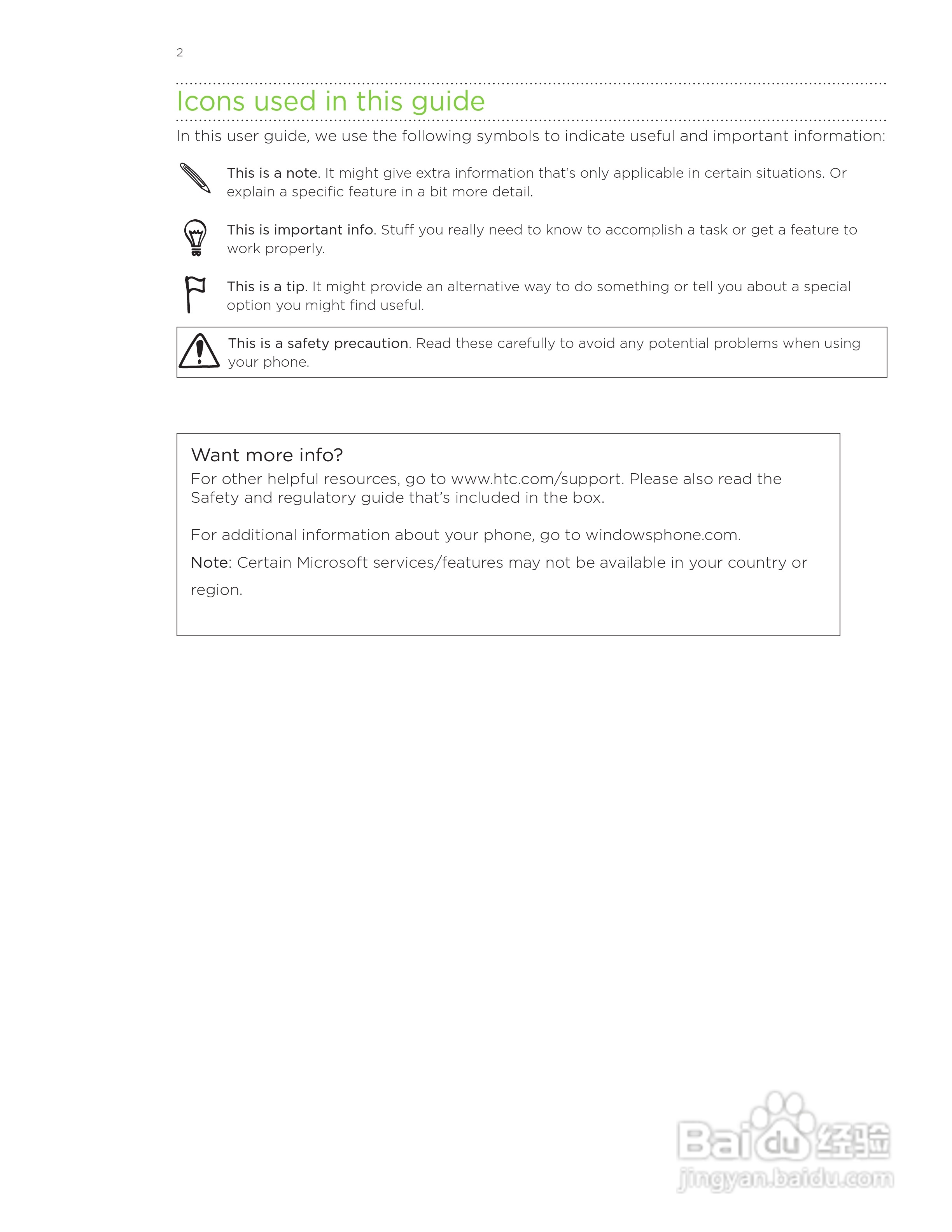 多普达HTC HD7S手机使用说明书:[1]