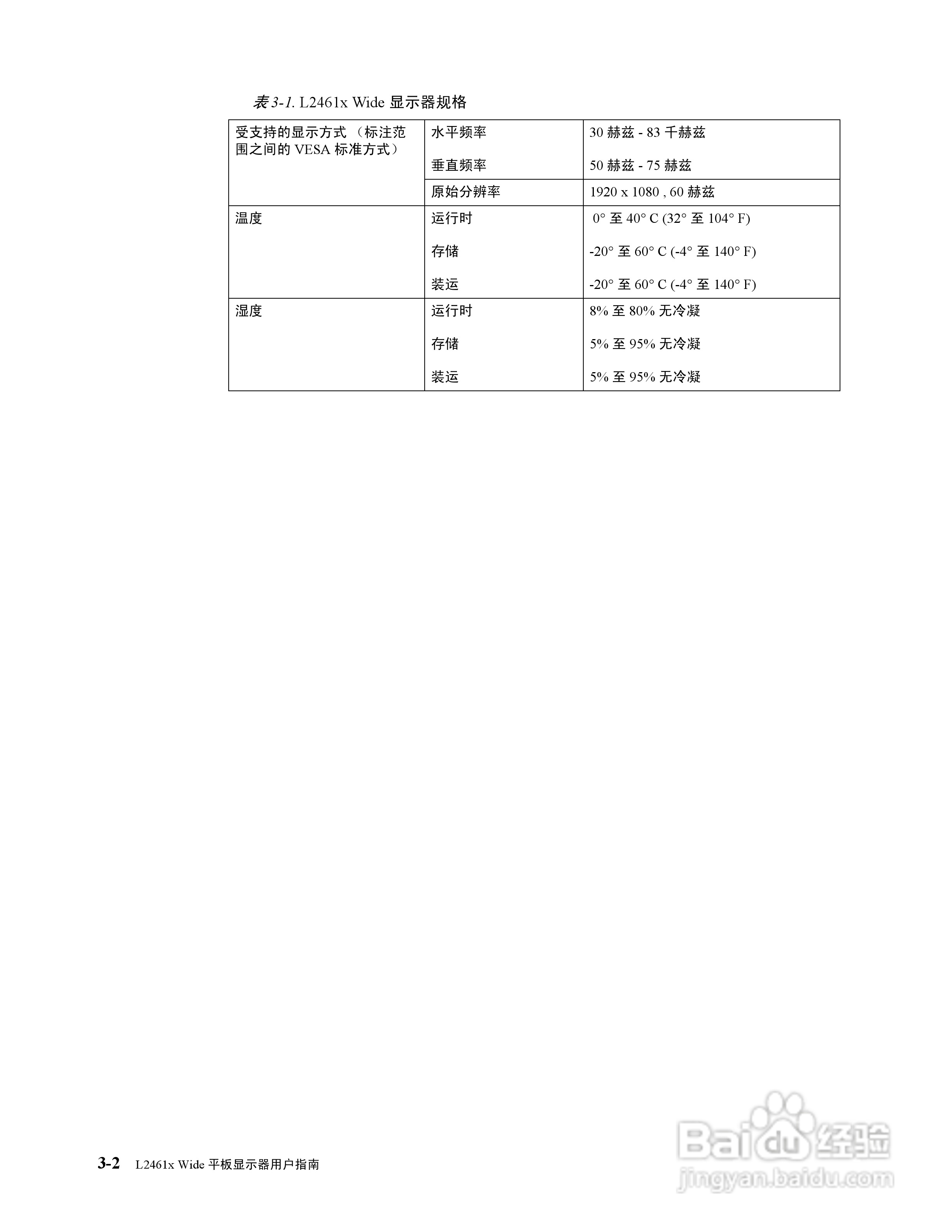 联想L2461x液晶显示器使用说明书:[3]