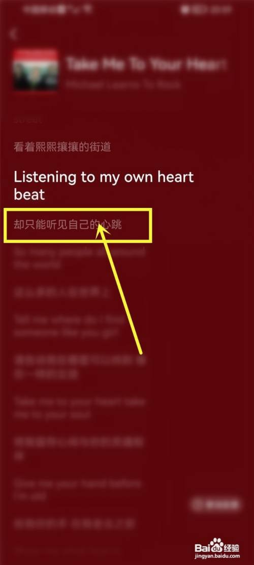 波点音乐如何看英语歌词翻译