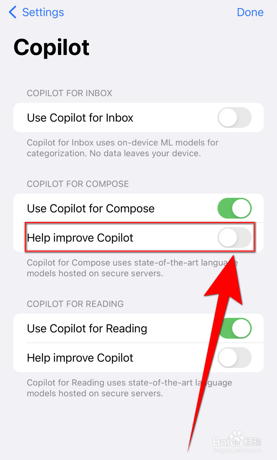 Canary怎样设置Help improve Copilot停用