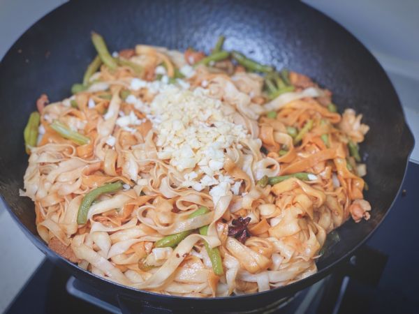 懒人版豆角焖面