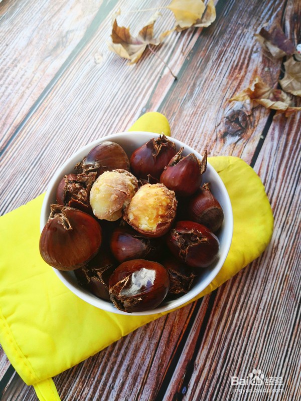 蒸板栗的做法