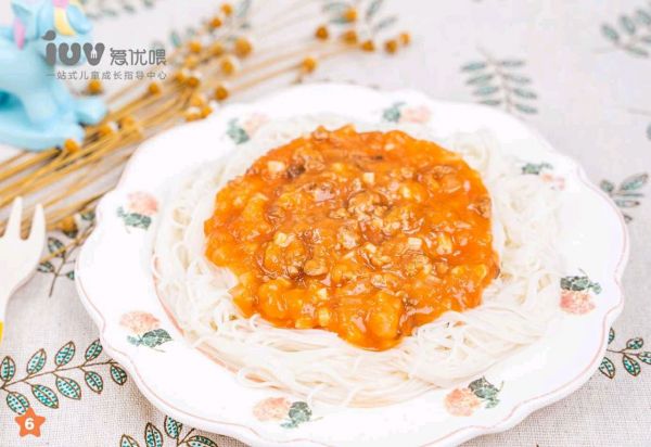 茄汁肉酱菜蔬面