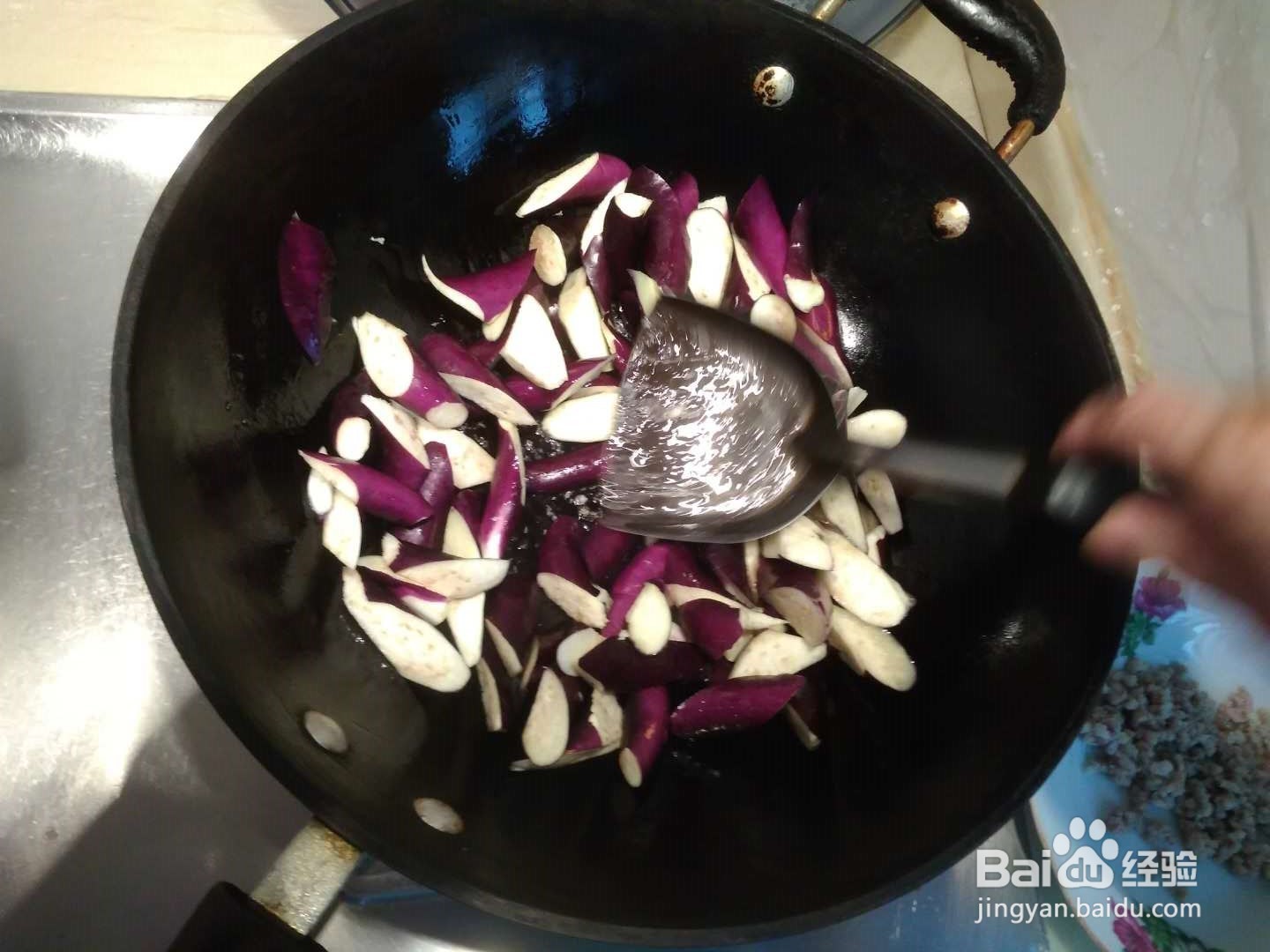 肉末炒茄子最简单的做法窍门