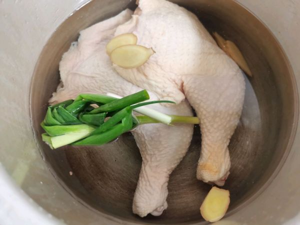 手撕柠檬鸡腿肉