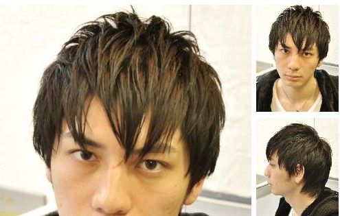 最新日韩男士烫发造型让帅气从头开始