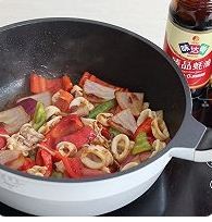 香辣鱿鱼圈怎么做