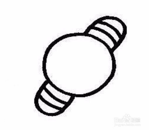 简笔画手表画法