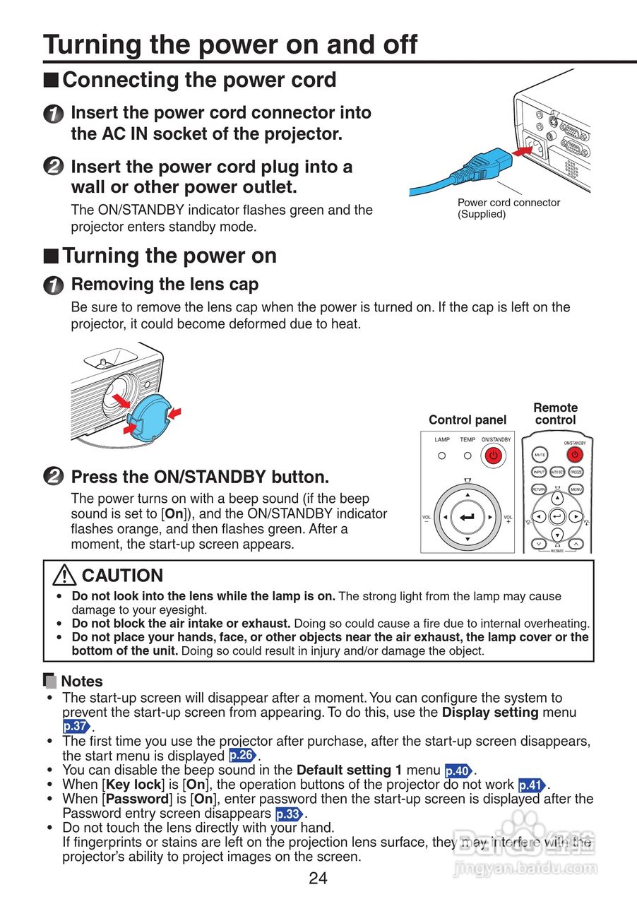 理光PJ X3241投影机使用说明书:[3]