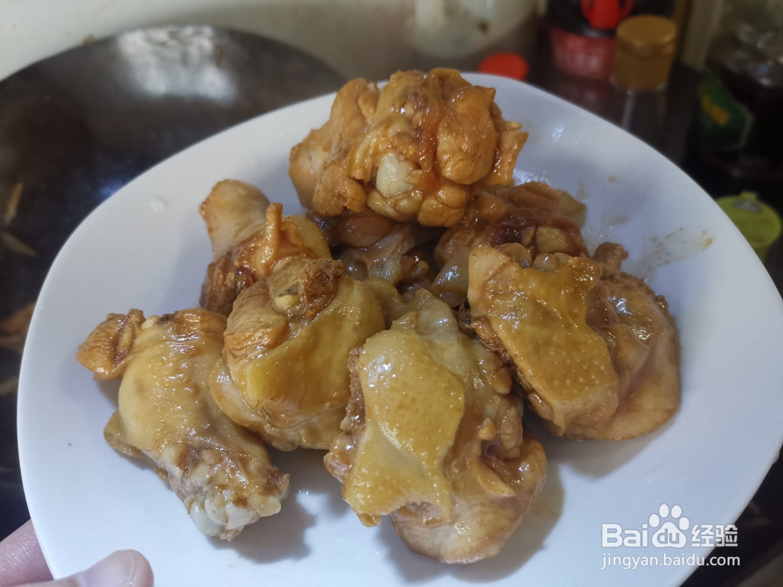 葱油焖鸡块的做法