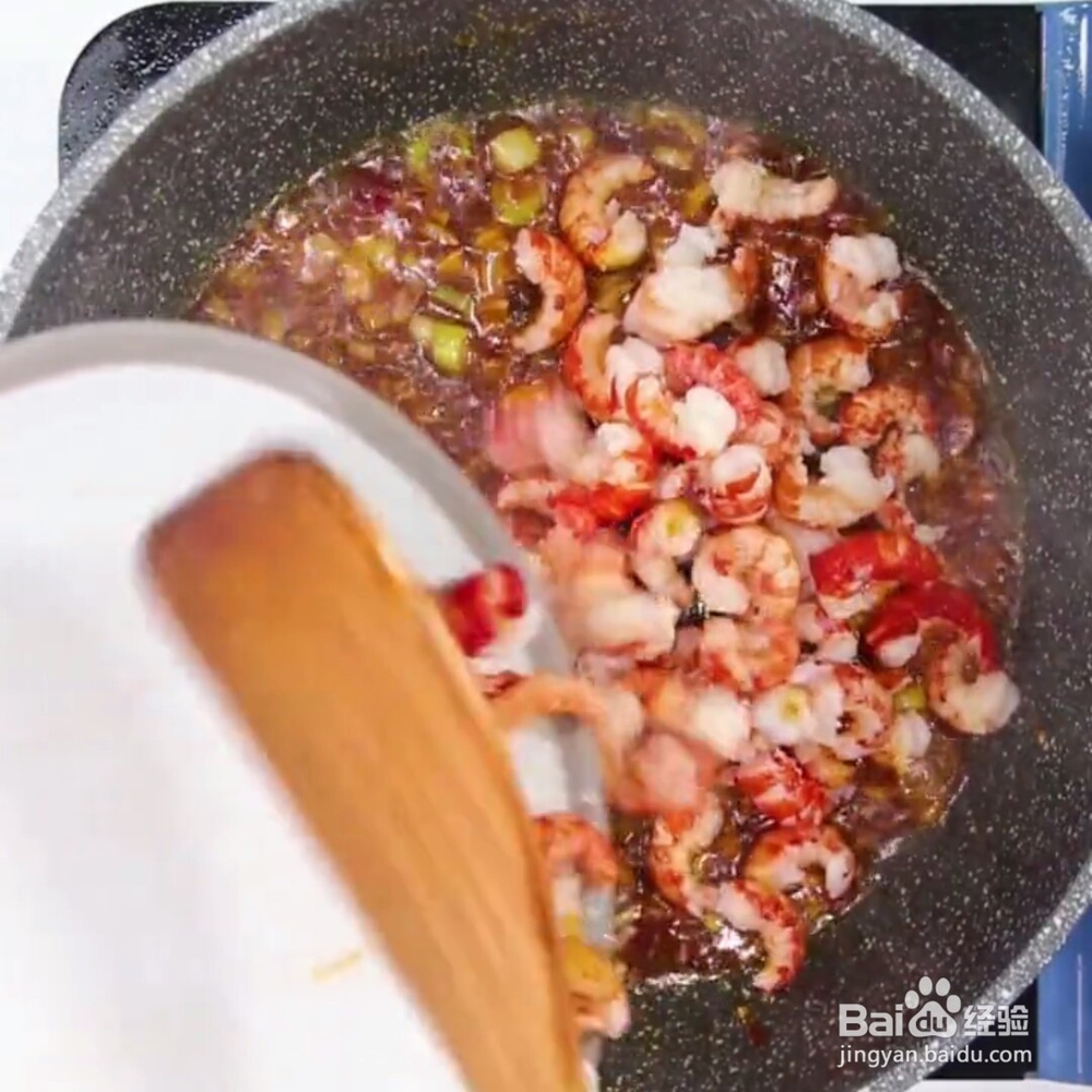 小龙虾盖浇饭做法