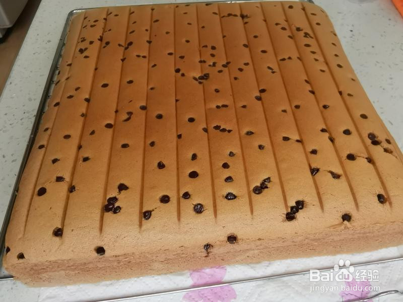 巧克力古早蛋糕的做法