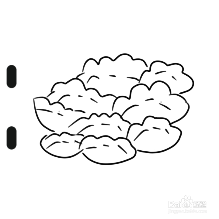 怎么画好吃不过饺子