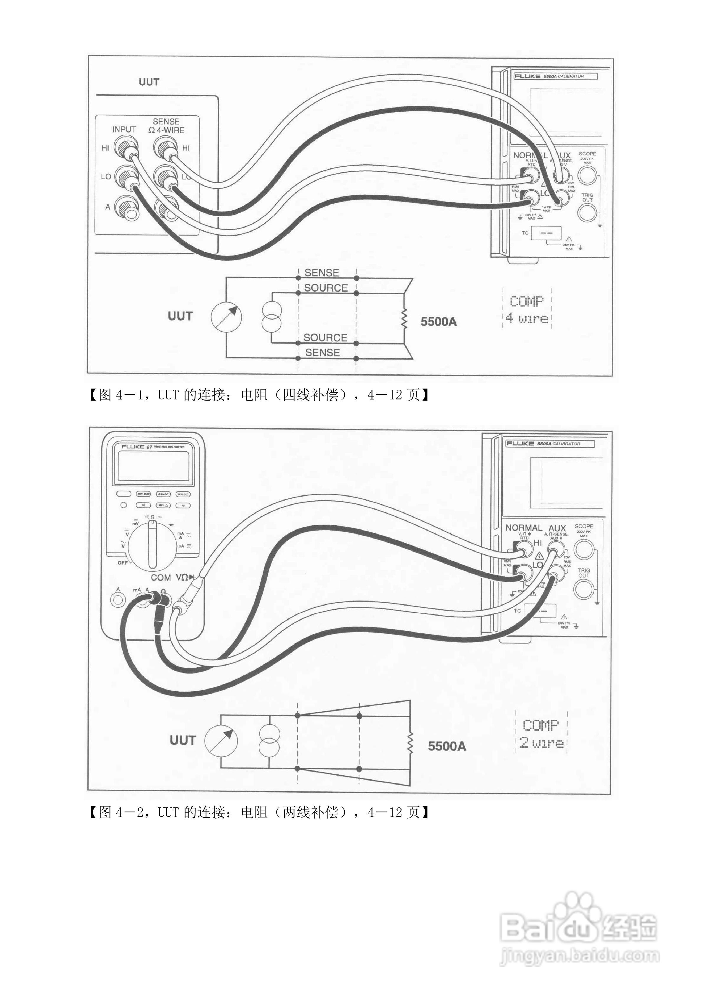 福禄克5500A校准器使用手册:[10]