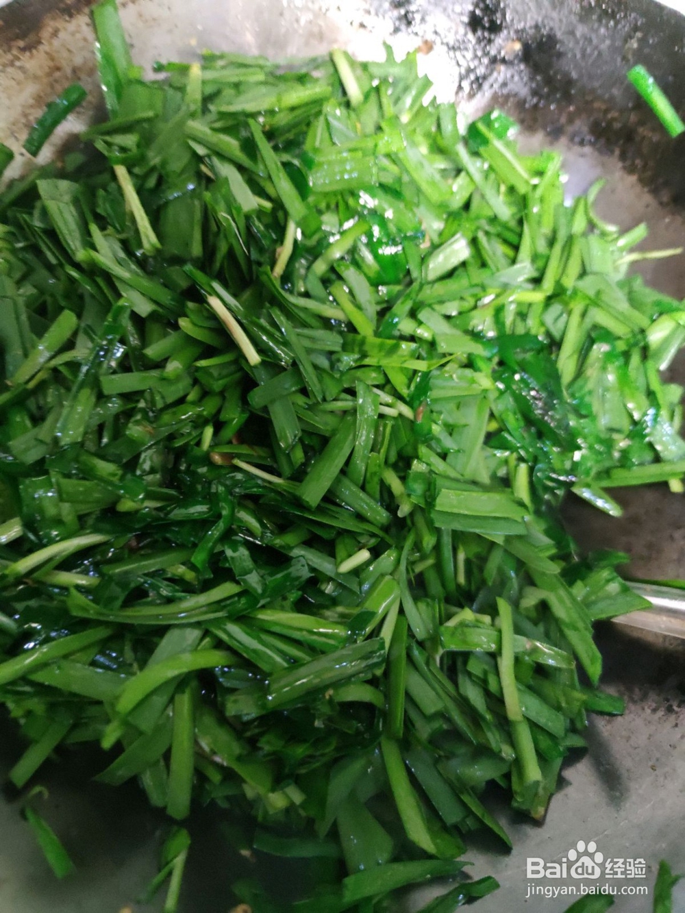 韭菜炒蛋的做法