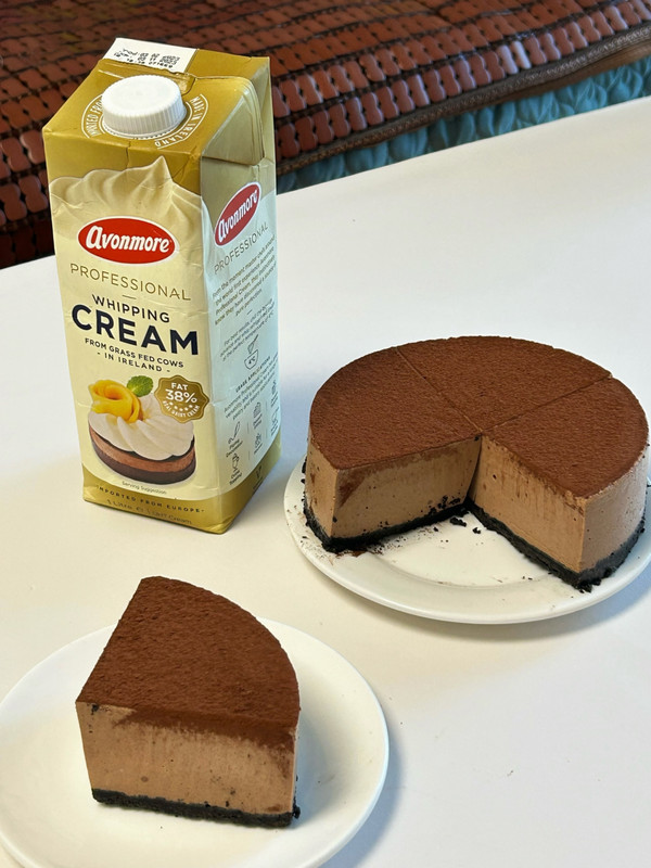 巧克力酸奶慕斯蛋糕浓郁丝滑入口即化