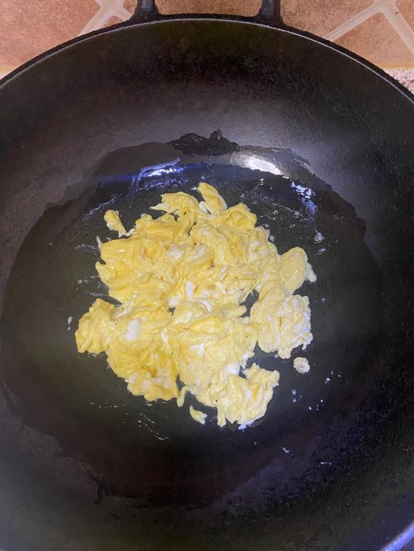 西红柿鸡蛋焖豌豆