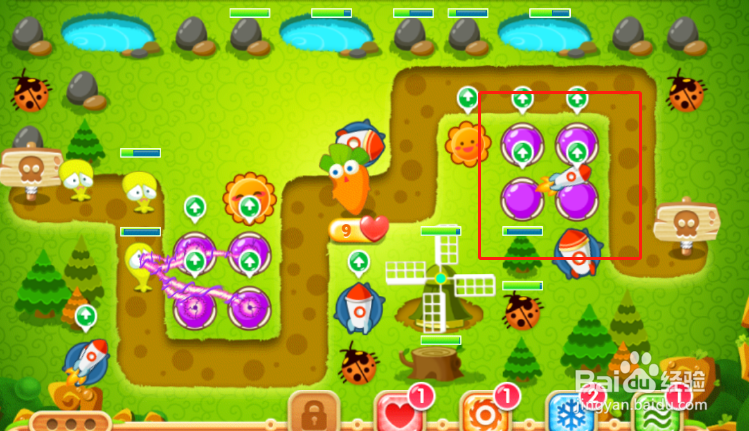 保卫萝卜2第22关怎么过？