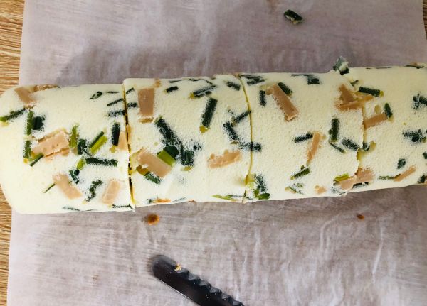 香葱火腿肉松卷