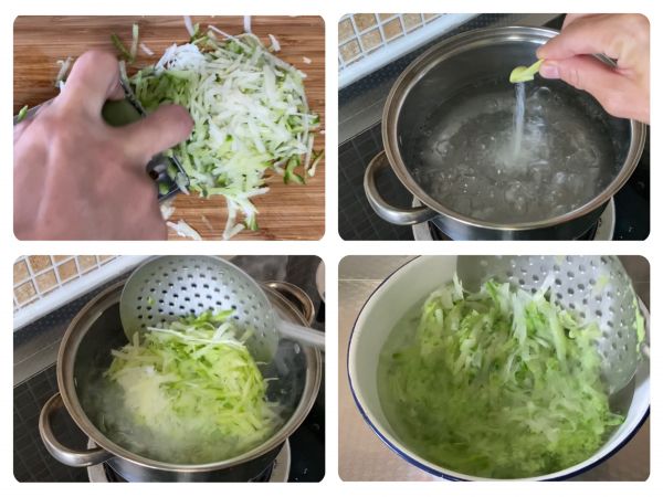 杂粮面萝卜丝蒸饺