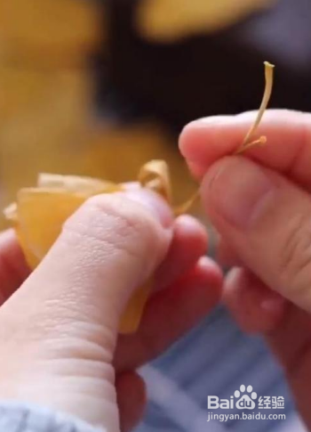 用银杏叶做蝴蝶怎么做