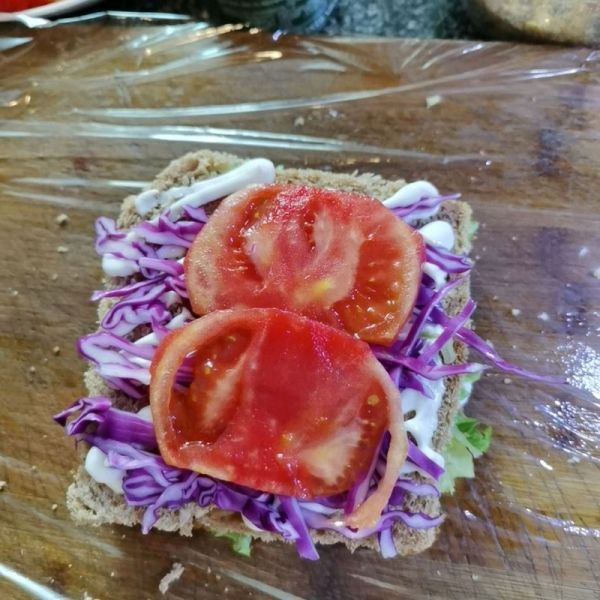 超级金枪鱼肉松三明治